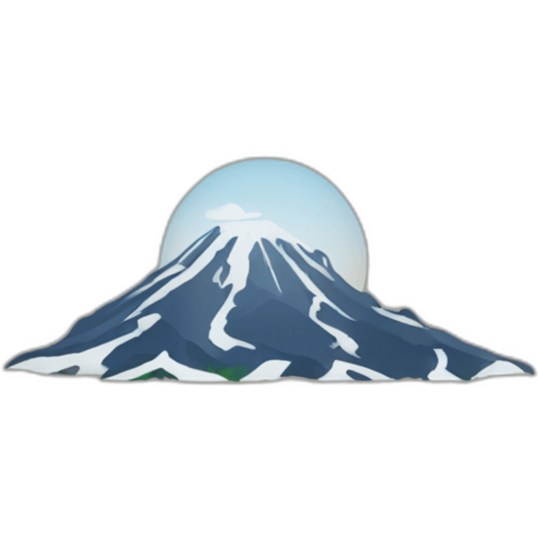 Mt Rainier emoji