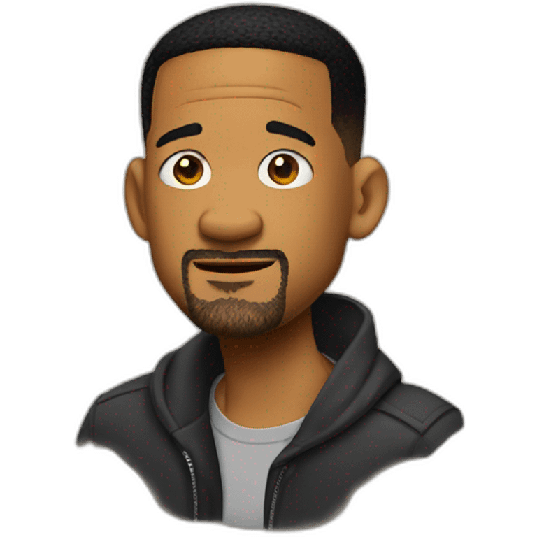 will smith pensando emoji