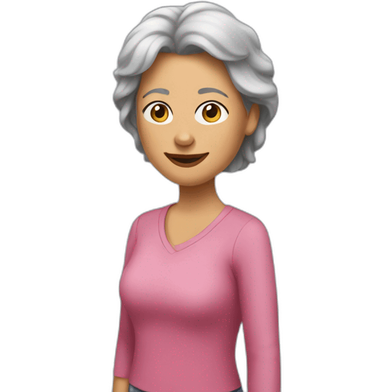 My mom  emoji