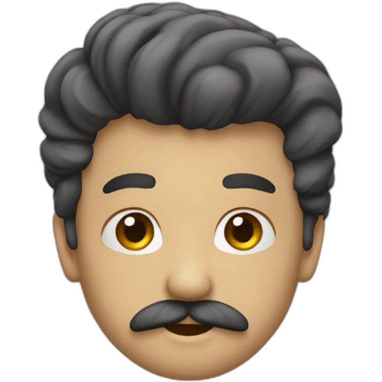 Mustache long emoji