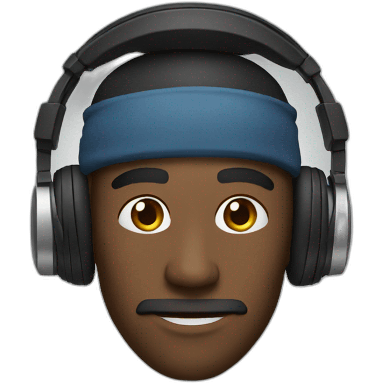 Headphones guy emoji