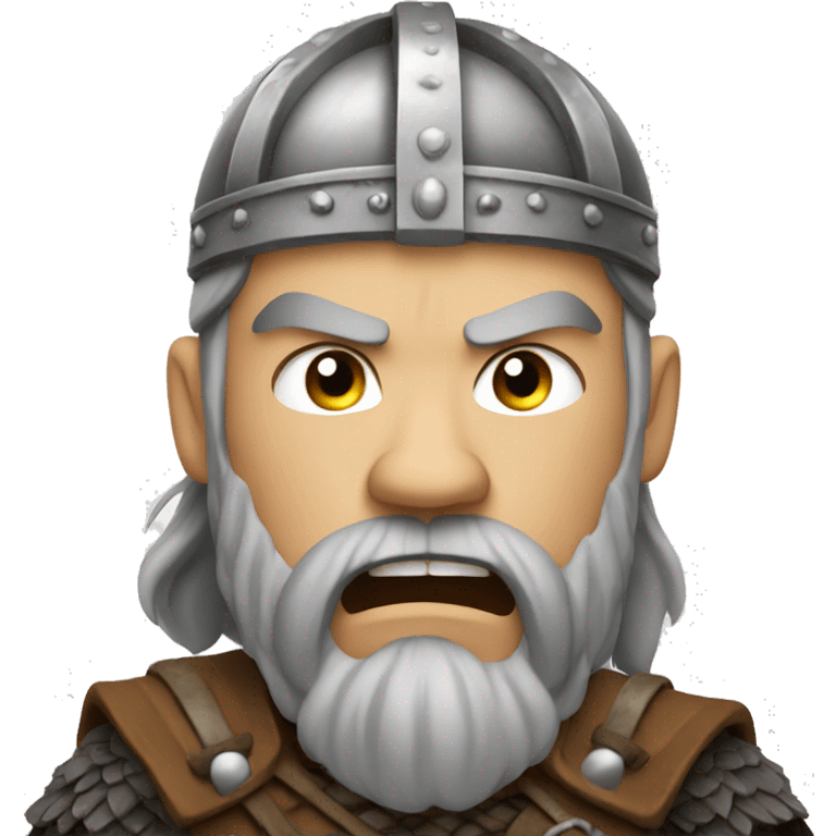 Angry viking emoji