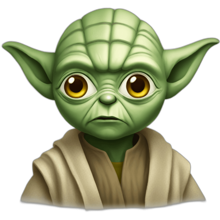 Yoda-clope emoji