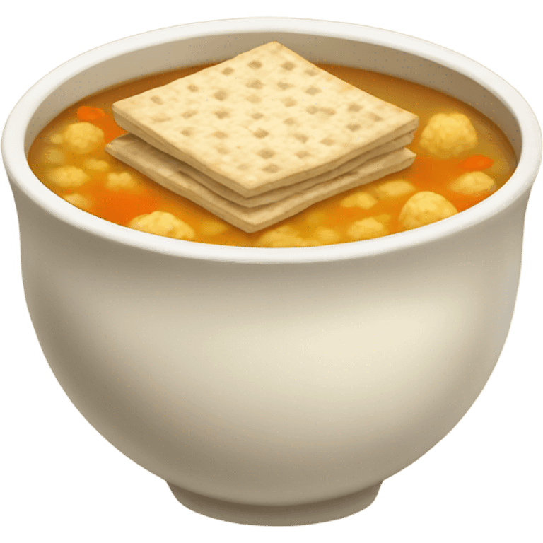 Matzo ball soup emoji