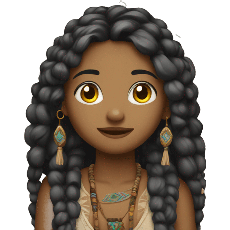 Cute Boho  emoji