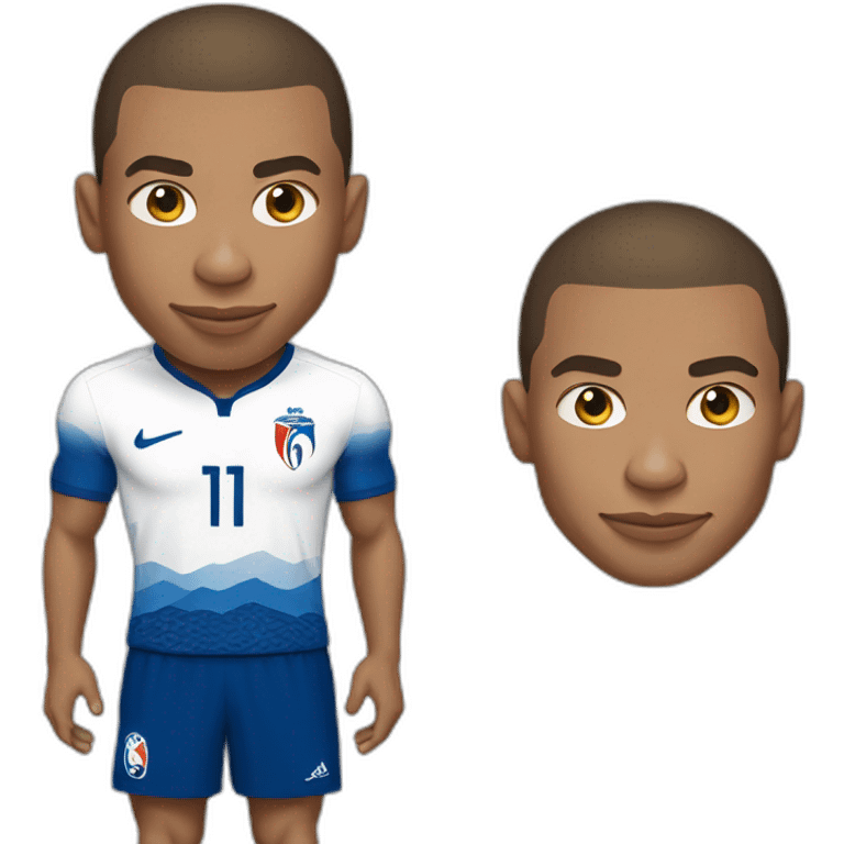 Kylian mbappe, france, world cup, buff emoji