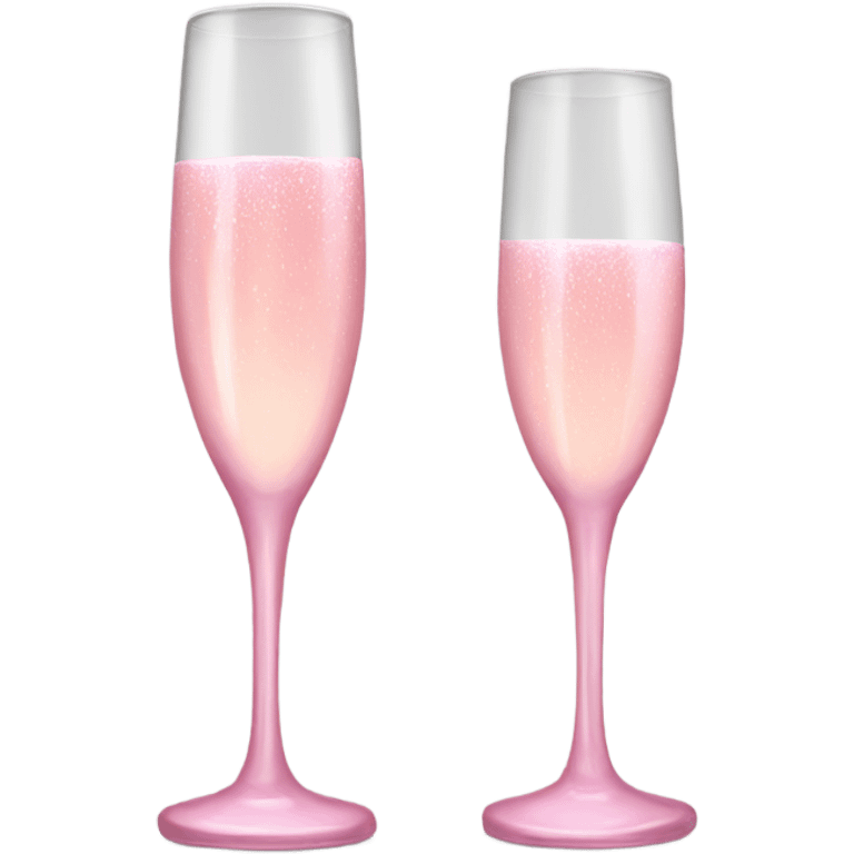 pink champagne flute emoji