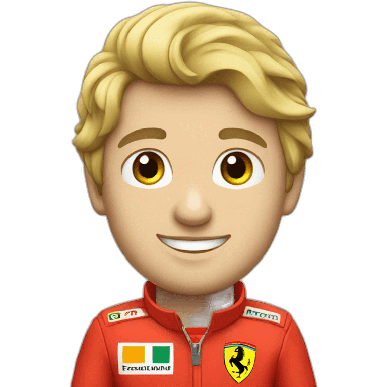 Ferrari formula one emoji