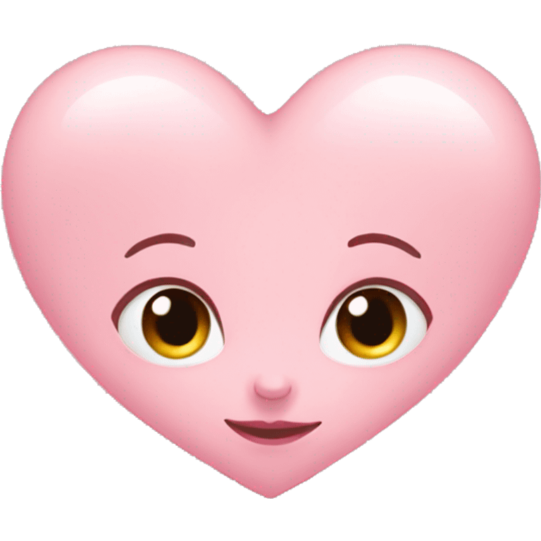 baby pink heart emoji