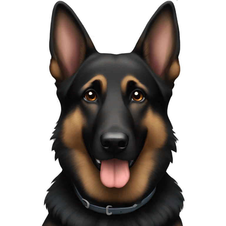 black german shepherd emoji