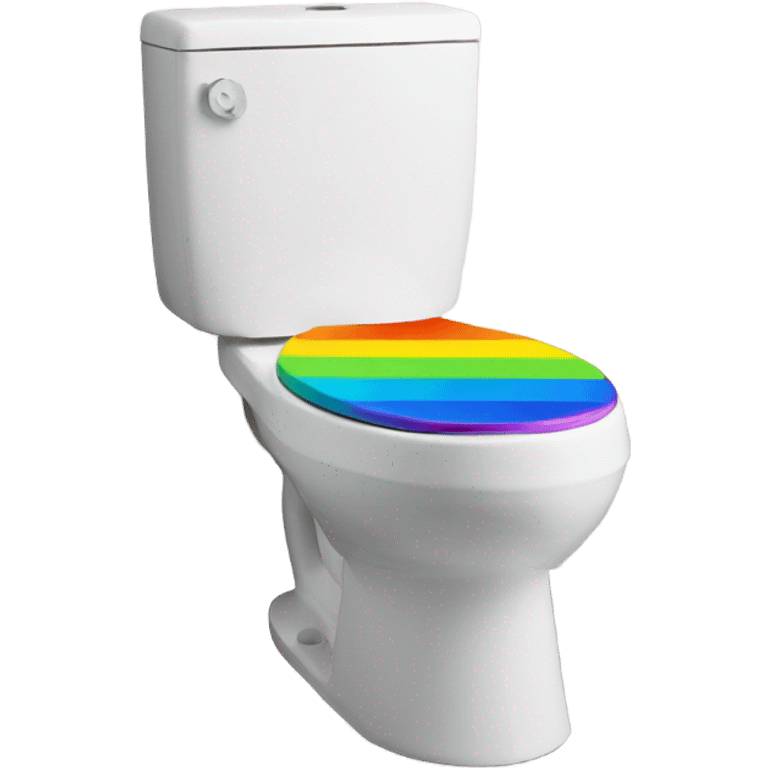 rainbow skibidi toilet emoji