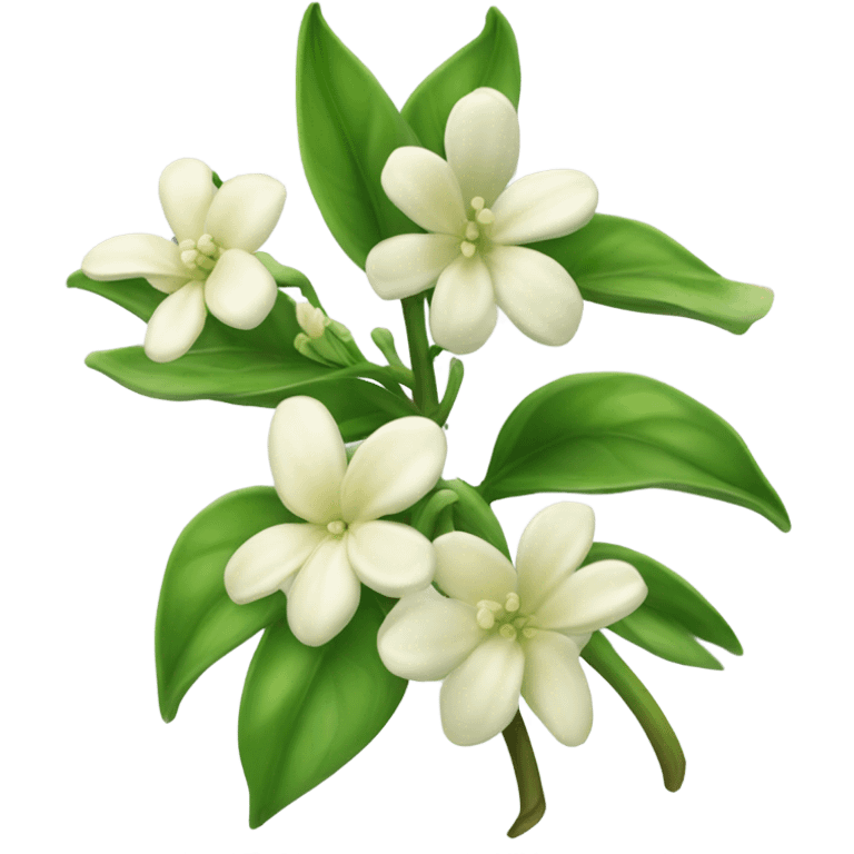 A vanilla plant emoji