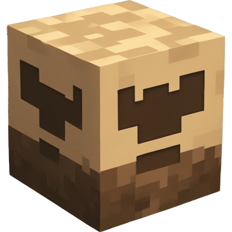 minecraft dirt block emoji