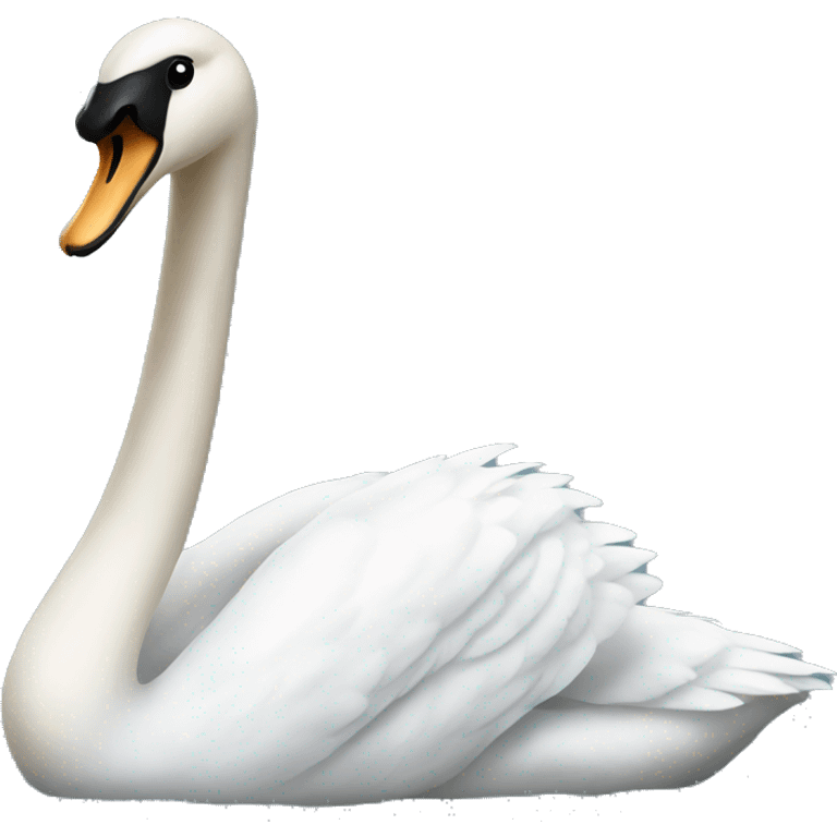 White swan emoji