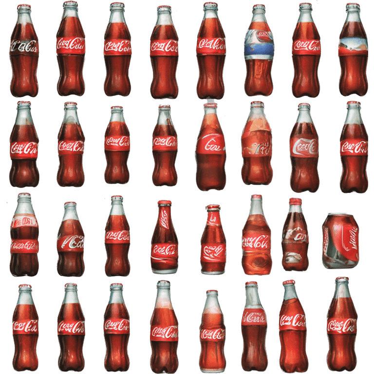 Garrafa de coca-cola emoji