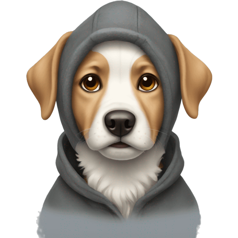 Dog winter emoji