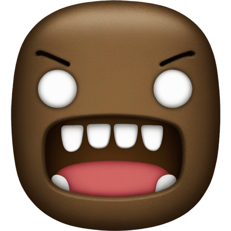 domo with a human face emoji