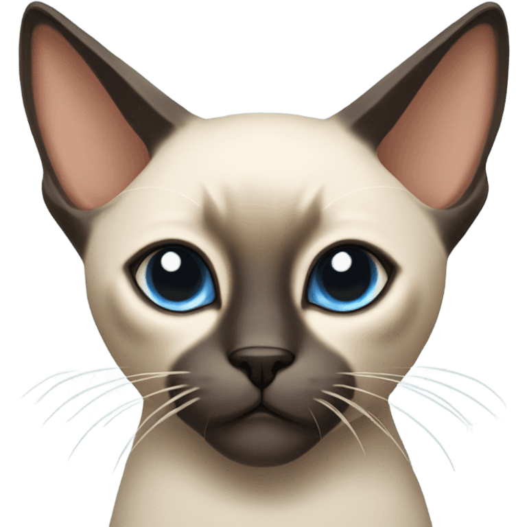 Siamese cat with antlers emoji