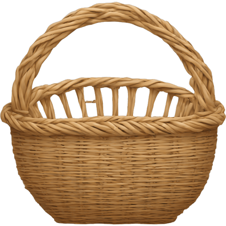 Wicker decor emoji