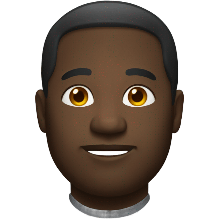 Big black guy emoji