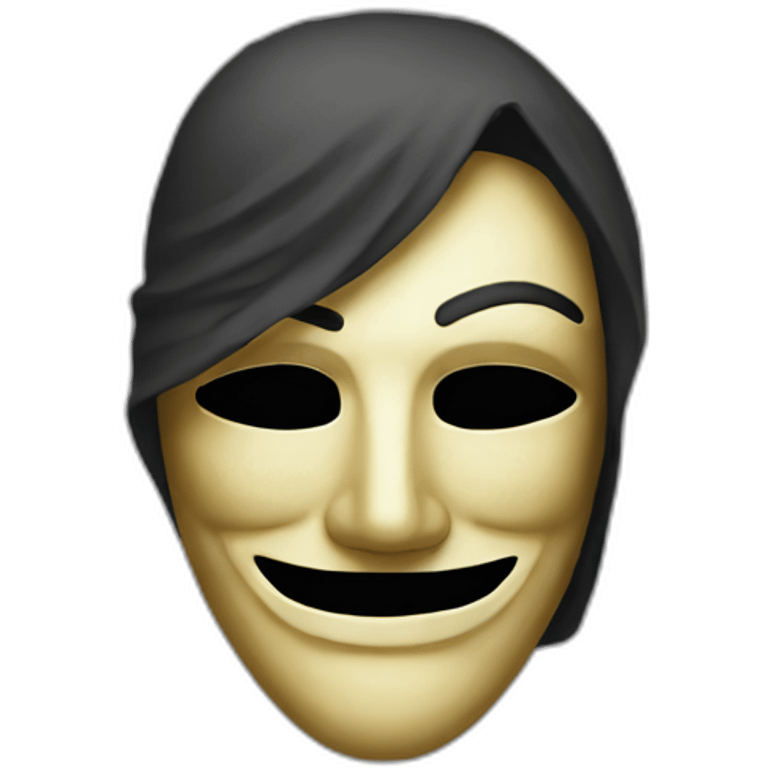 Anonymous mask emoji