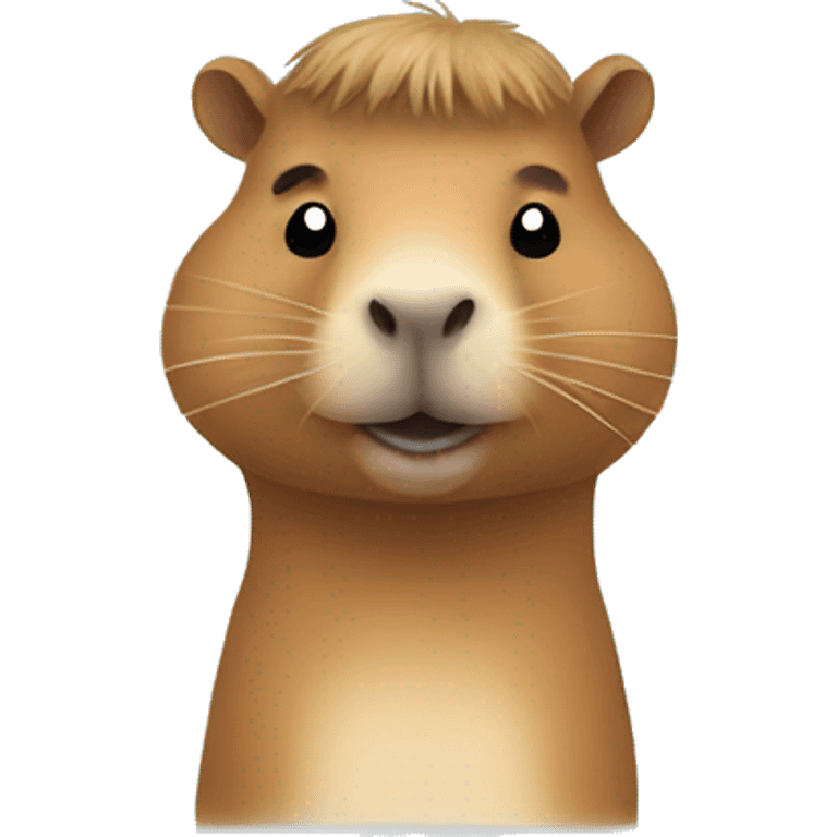 sparkly capybara emoji