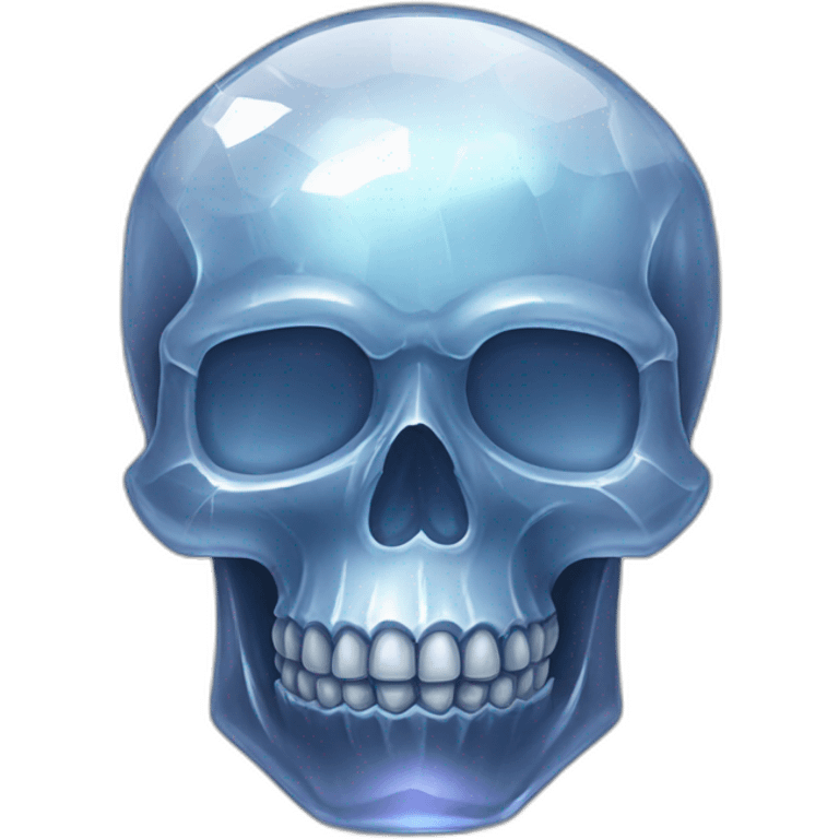 Crystal skull emoji