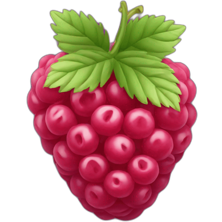 Raspberry emoji