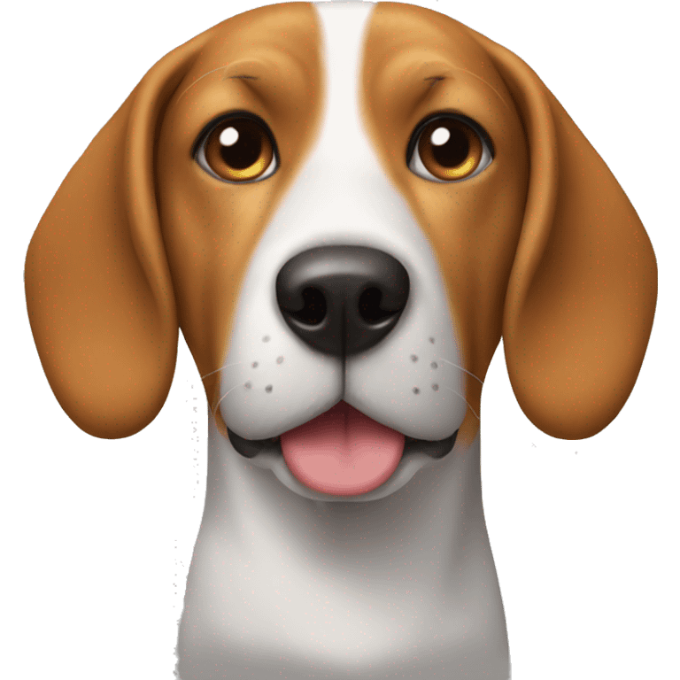 Beagle face emoji