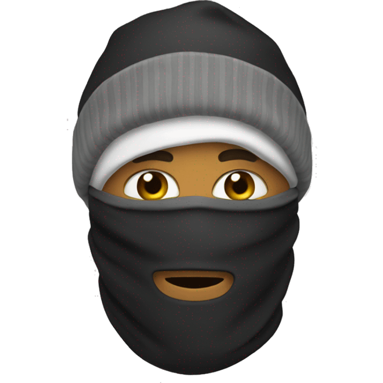 Ski mask  emoji