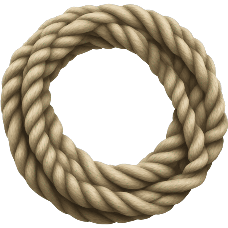 Rope tied in a circle emoji