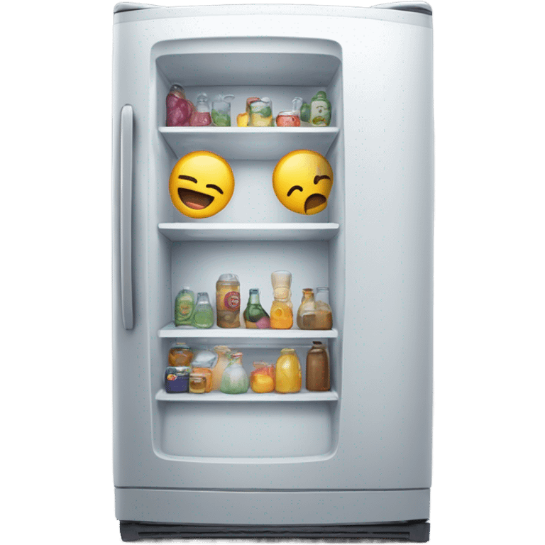 refrigerator on the phone ￼ emoji