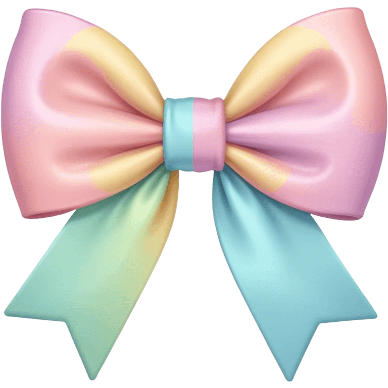 pastel bow emoji