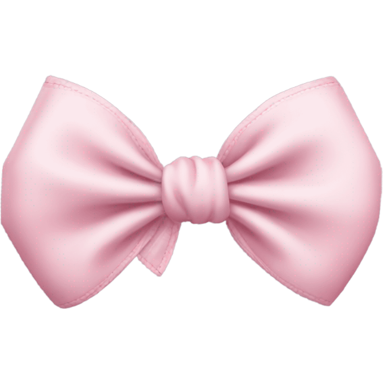 Baby pink bow emoji