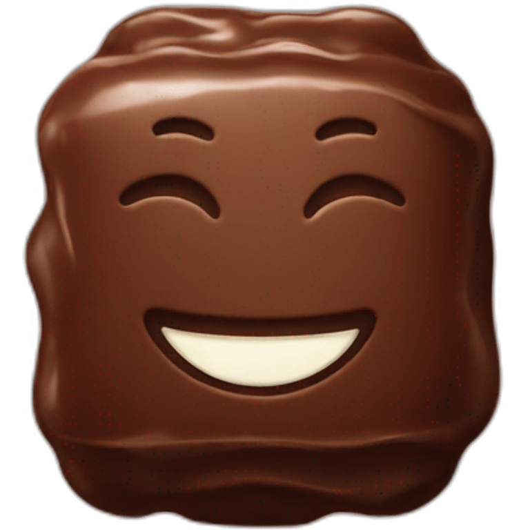 Chocolate with cover emoji