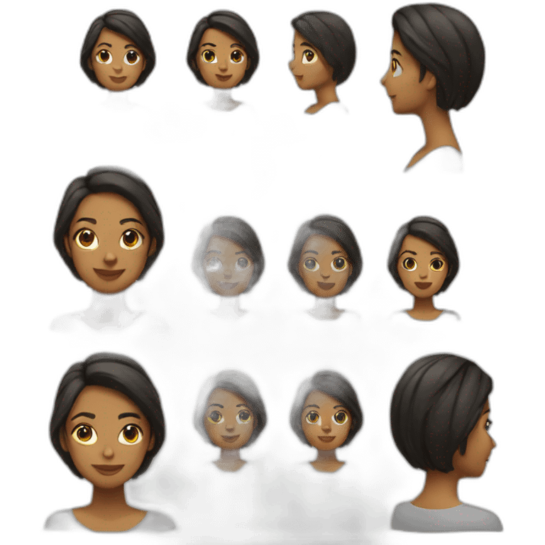 Femme de 20 ans emoji