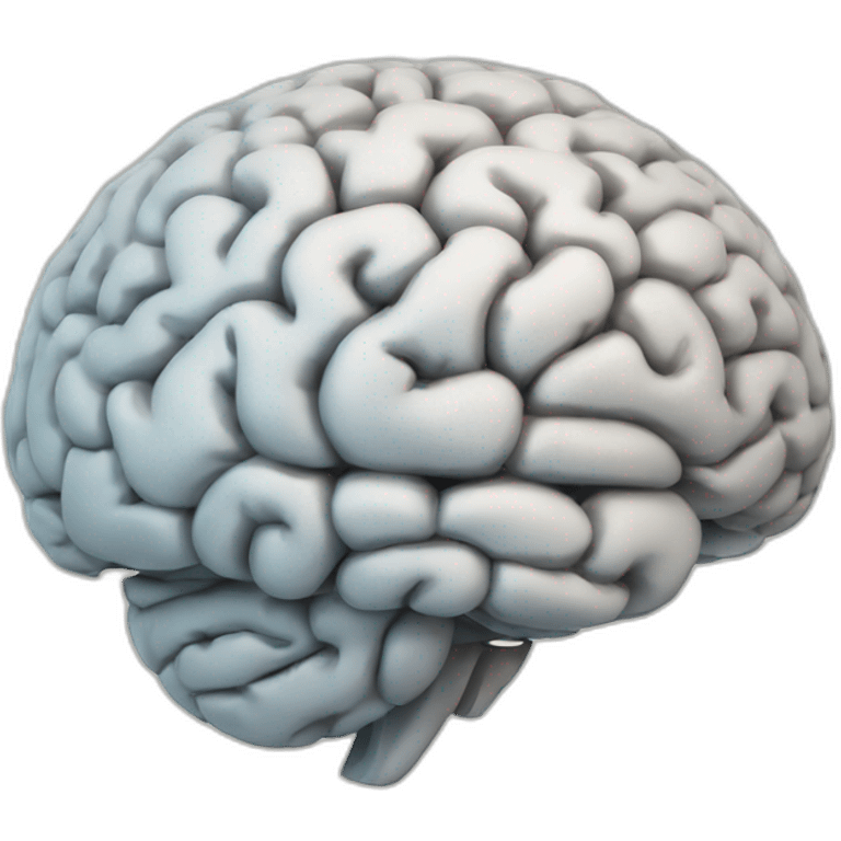 Brain with note tool emoji