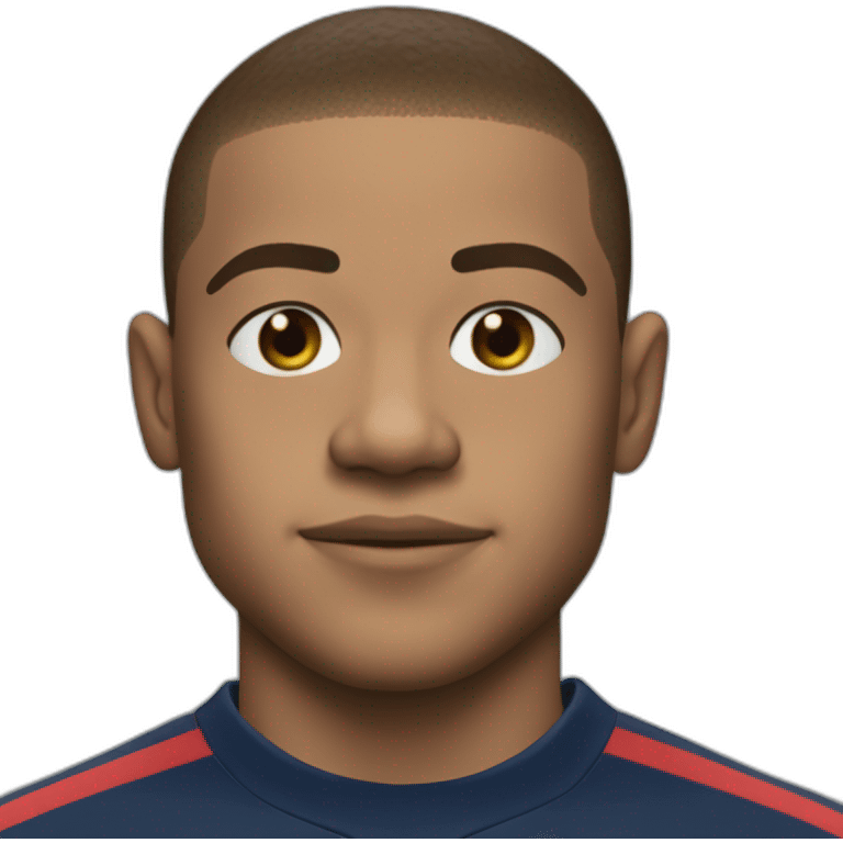 caca sur mbappe emoji