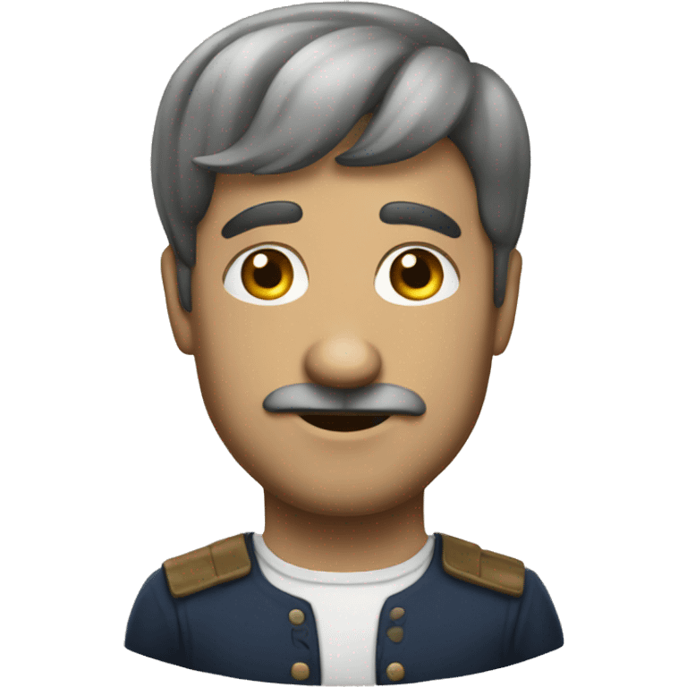 stereotypical french man emoji