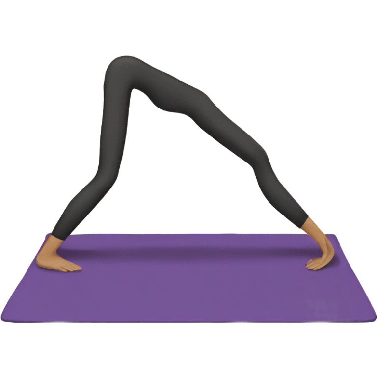 yoga mat emoji