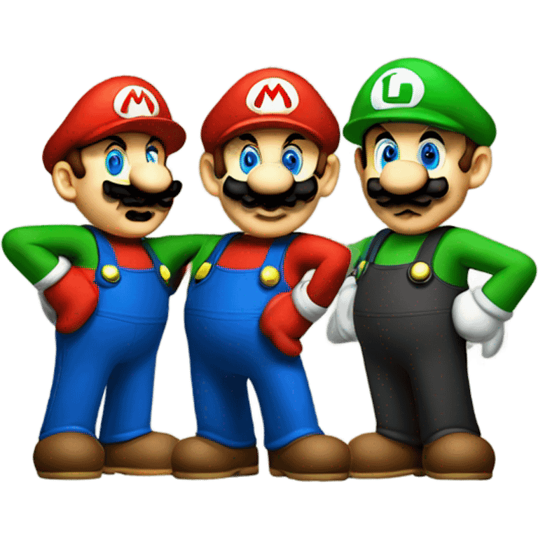 Mario & Luigi emoji