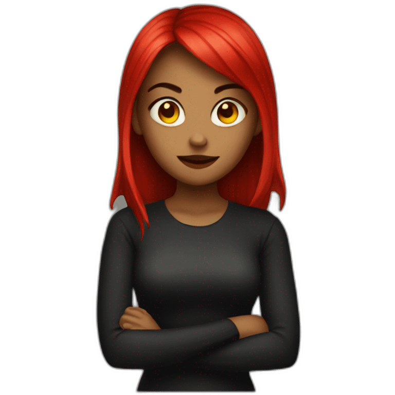 Girl diable emoji