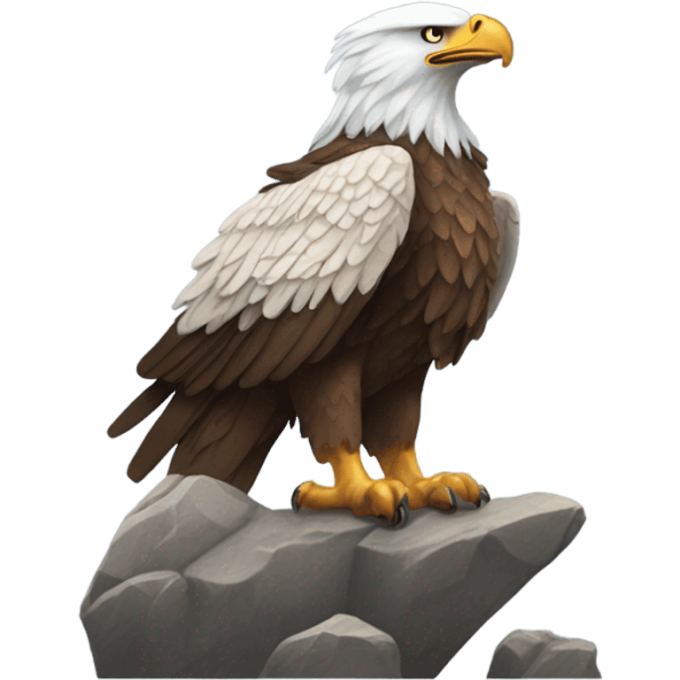 Dog with eagles  emoji