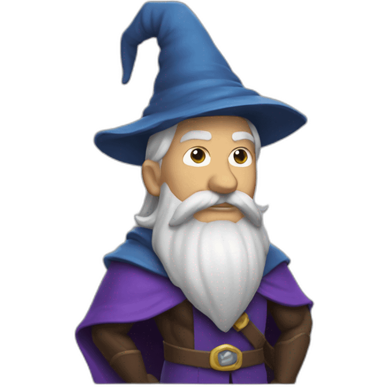 wizard muscle emoji