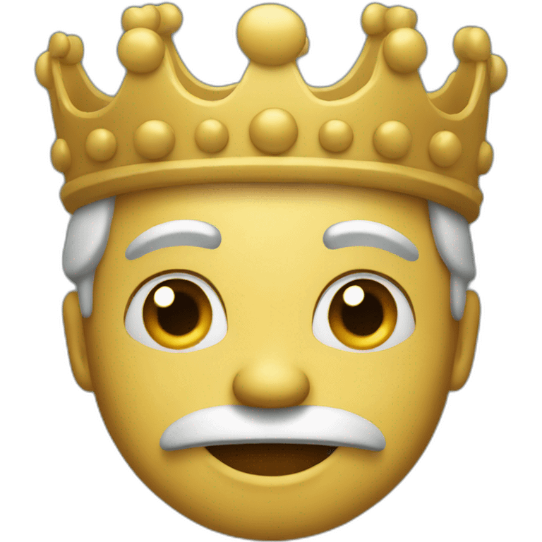 king face emoji