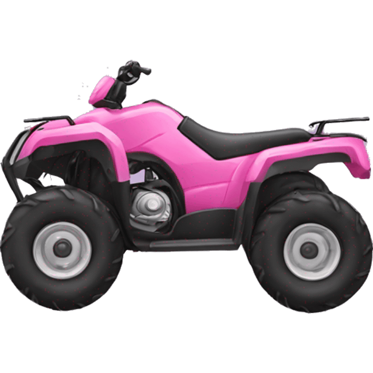 Pink ATV emoji