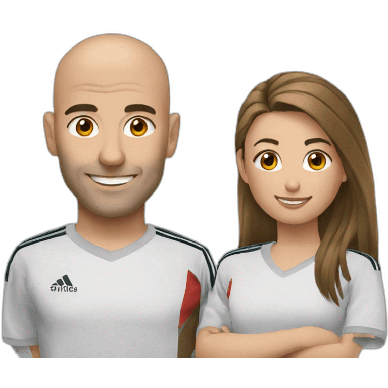 Zizou et ania emoji