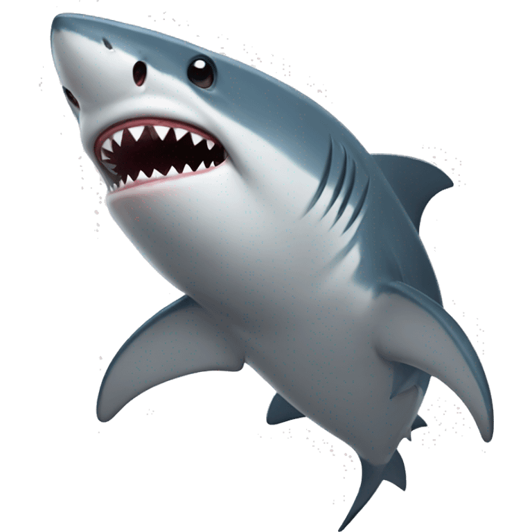 Shark love emoji