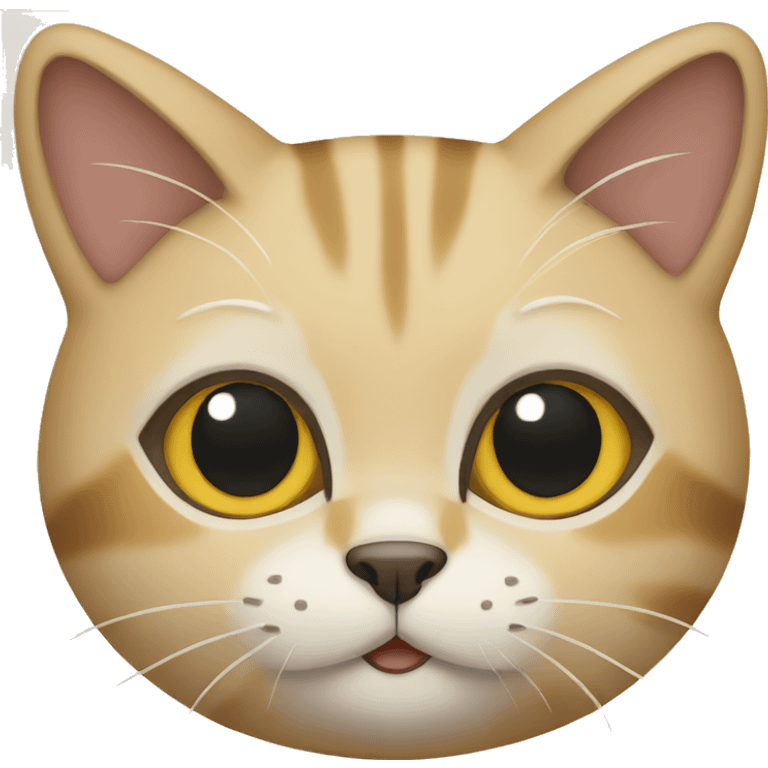 sand colored cat emoji