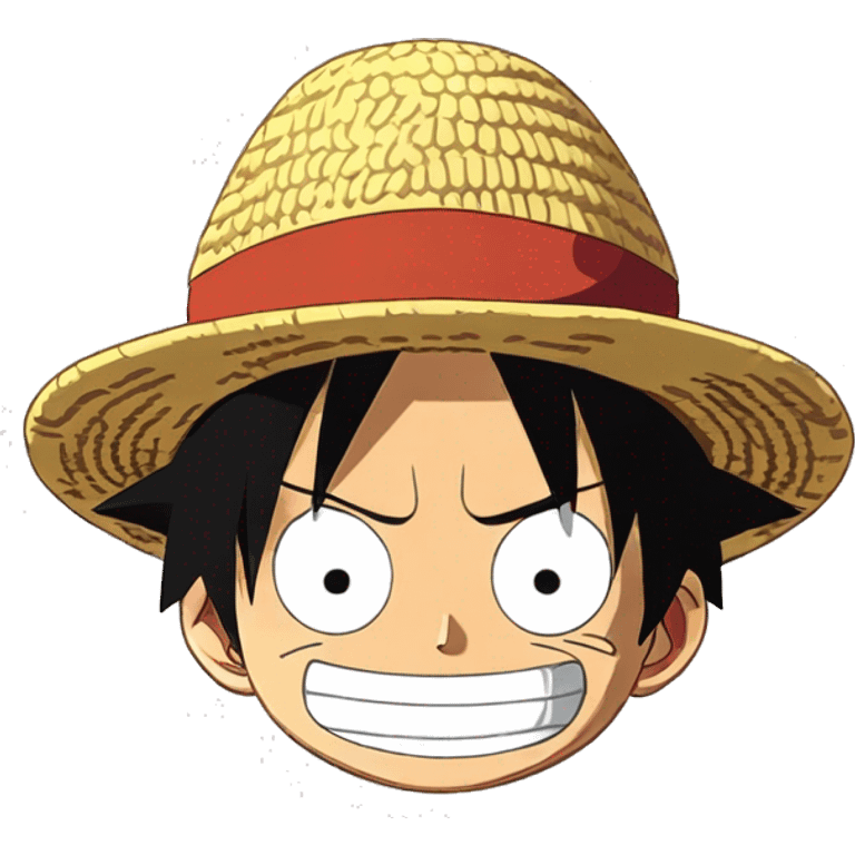 Luffy head emoji